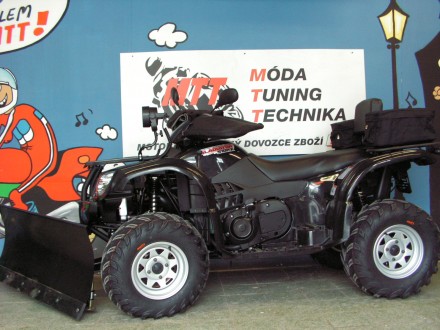 Motorka Journeyman Gladiátor RX 510 expedice